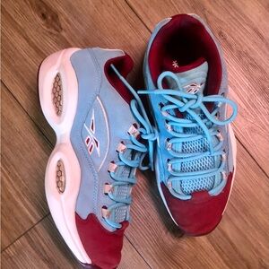 Reebok Red and Blue Sneakers